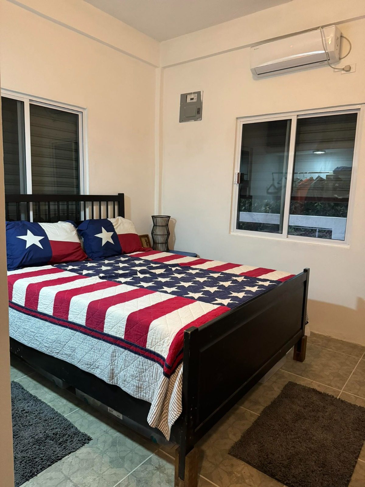 The Seaside apartment bedroom